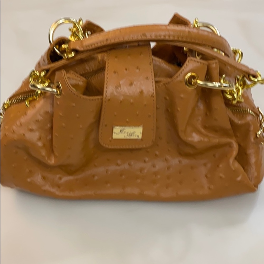 NWOT  ostrich purse